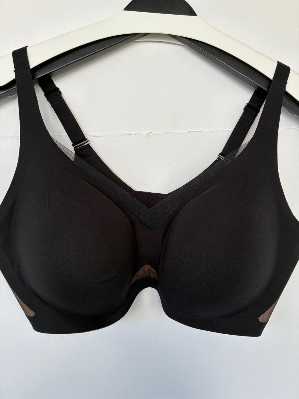 Honeylove CrossOver Bra Smooth Black Wireless Support Bra 2X - Picture 13 of 17